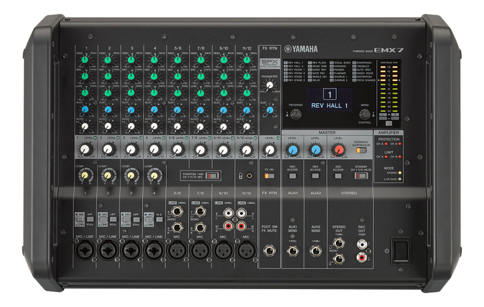 Yamaha EMX7 Powered Mixer EMX7