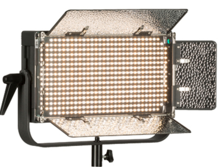 ikan IB500-PLUS Bi-color LED Studio Light With Yoke & AB Mounting Plate