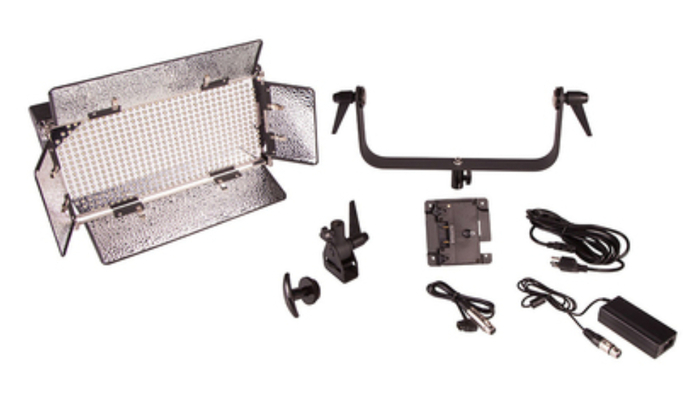 ikan IB500-PLUS Bi-color LED Studio Light With Yoke & AB Mounting Plate