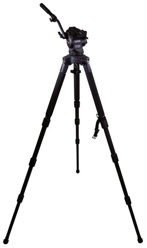 Cartoni KF08-3CS FOCUS 8 Head with Long Style Sliding Plate, Stabilo Tripod, Pan Bar, and Soft Case KF08-3CS