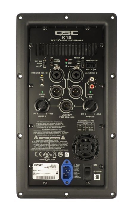 QSC WP-003309-00 Amp Assembly for K12 WP-003309-00