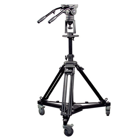 ikan Corporation EI-7902-A EI-7902-A Pedestal includes AT7902 Base/Dolly & 7103H Head EI-7902-A