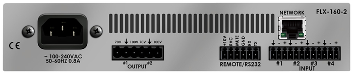 Stewart Audio FLX160-2-LZ-D 2 Channel DSP-Enabled Amplifier