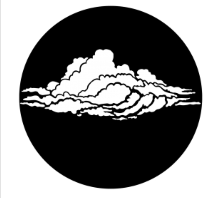 Apollo Design Technology ME-1102 Full Clouds Steel Gobo ME-1102