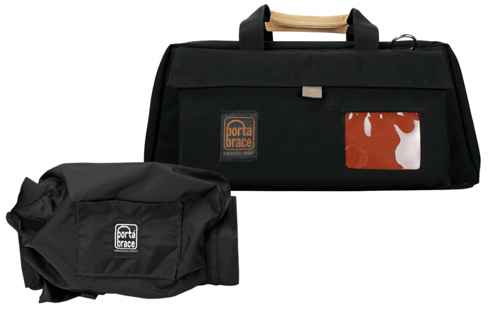 Porta-Brace CS-DV3RQS-M2 Camera Case with Slick Mini Rain Cover CS-DV3RQS-M2