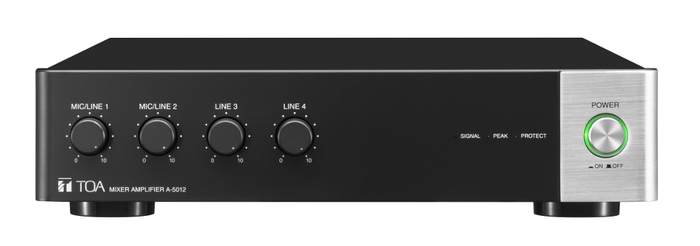 TOA A5012 4 in Mixer/Amp, Network DSP, 120W @ 70V A5012