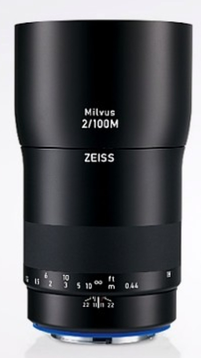 Zeiss Milvus 100mm f/2M ZE Macro Portrait-Length Camera Lens