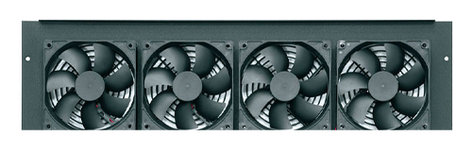 Middle Atlantic IBGR-276FT Integrated DC Fan Top For BGR Racks 276 CFM