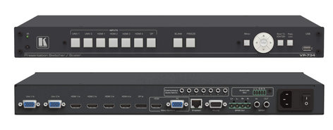Kramer VP-734 7-Input 4K UHD Presentation Switcher/Scaler VP-734