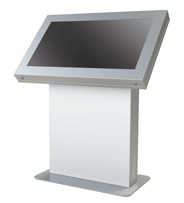 Peerless KIL540-S 40" Landscape Kiosk Enclosure, Silver KIL540-S