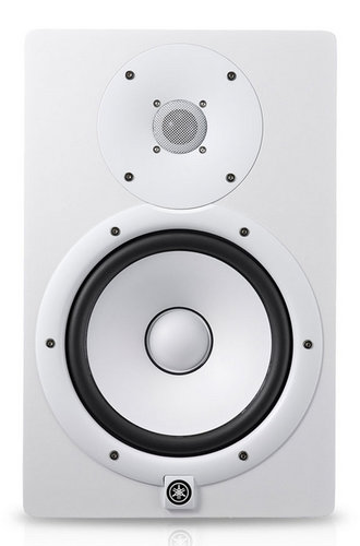 Yamaha HS8IW White Bi Amplified Monitor Speaker with 8" LF (75W) Cone and 1" HF (45W) Dome HS8IW
