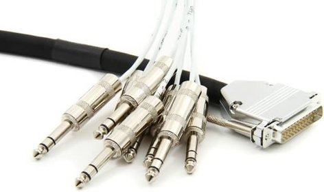 Pro Co DA88BQ-3 3 ft. DB25 Multipin to 8 x 1/4" TRS Phone Plugs DA88BQ-3