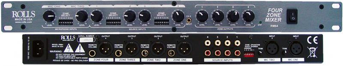 Rolls RM64 Four Zone Mixer RM64