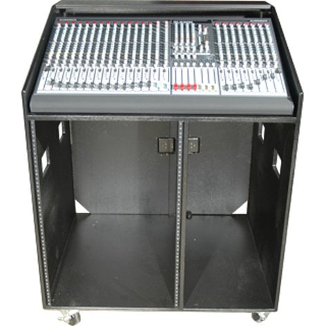 Grundorf Corp COMBO-B1633C 16RU Studio Series Combo Case COMBO-B1633C