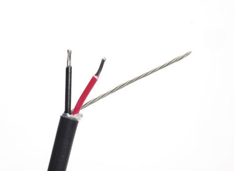 Belden 8451-BY-FOOT-BLACK Paired - Audio, Control, and Instrument Cable, 22 AWG, By the Foot (Black) 8451-BY-FOOT-BLACK