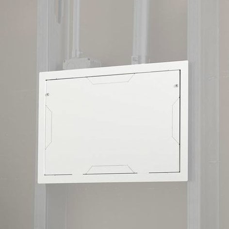 Chief Manufacturing PAC525FCW In-Wall Storage Box with Flange and Cover PAC525FCW