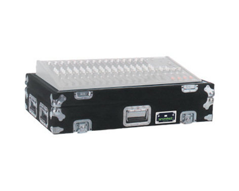Grundorf Corp M-MID-VU32-DHB Carpet Series Mixer Case for Midas Venice VU32, with Doghouse M-MID-VU32-DHB