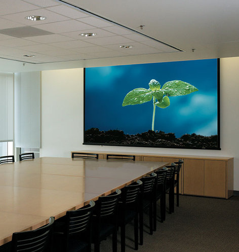 Draper Shade and Screen 115384 Rolleramic Electric Projection Screen 115384