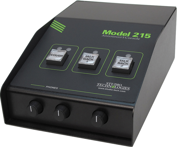 Studio Technologies Model 215 Dante Supported Announcers Console MODEL-215