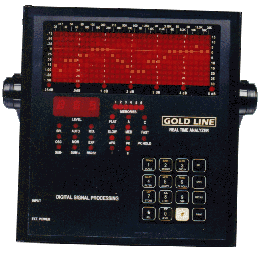Goldline DSP30B 30-Band Digital 1/3 Octave Analyzer with Intelligibility Package - Model TEF04 Instrument Mic, Serial Port, OPTSTIcis tm CD, Carrying Case DSP30B