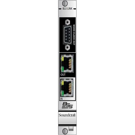 Soundcraft 5033340-01.v 32x32 Blu-Link Interface Card For Vi Series Mixers