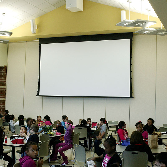 Draper Shade and Screen 140030QL Matt White Access V 65 x 116 HDTV Format Projection Screen 140030QL