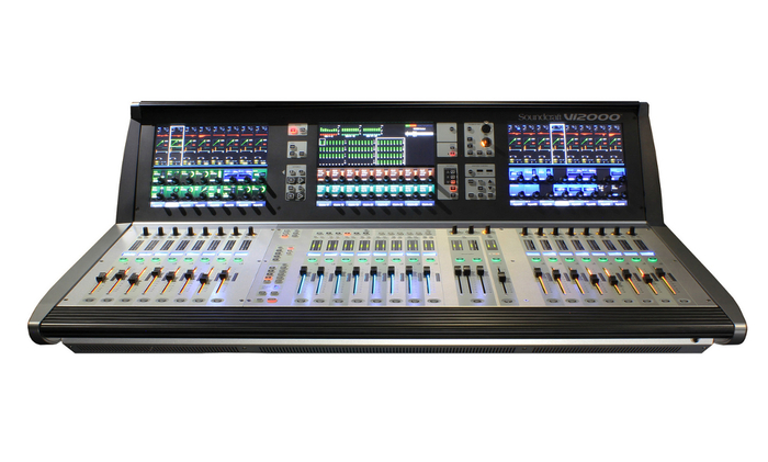 Soundcraft Vi2000 96-Channel Digital Mixer With 24 Faders