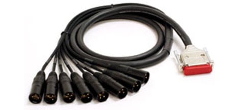 Mogami GOLD-DB25-XLRM-50 50 ft 8-Channel DB25 to XLR-M Snake GOLD-DB25-XLRM-50