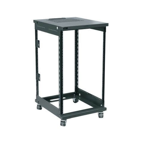 Middle Atlantic Products Essex Quick Assembly Rack 12RU, 24" Deep QAR Series Knock Down Rack QAR-12-24