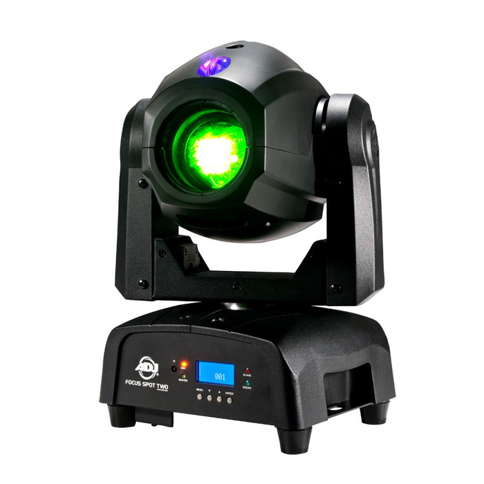 ADJ Focus Spot Two 75W LED Spot, Beam, Wash Hybrid Moving Head With Zoom And 3W UV LED