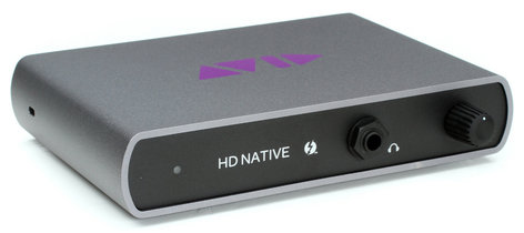 Avid HD Native Thunderbolt Core with Pro Tools HD Thunderbolt Interface with Pro Tools HD Software HD-NATIVE-TB+PTHD