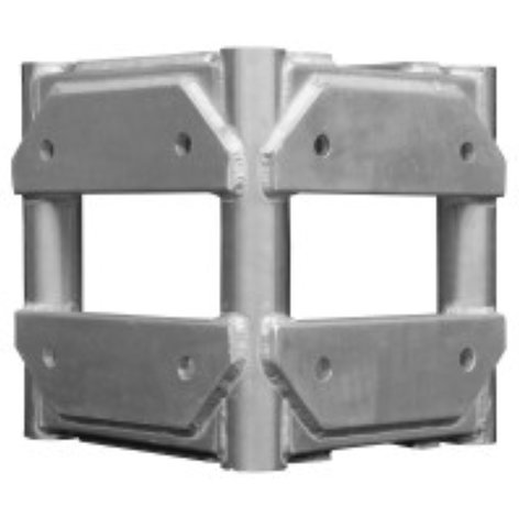 Show Solutions SP1201 4-Way Corner Block For 12"x12" Square Trussing