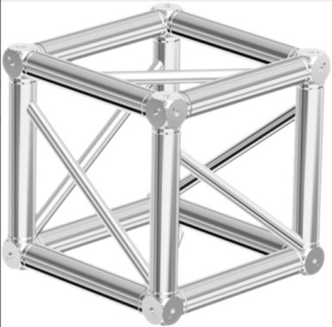 Global Truss ST-UJB/F44P-12-BLK Custom Black Junction Block with M12 Bolt ST-UJB/F44P-12-BLK