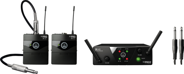 AKG MINI2INSTR-US25AB Dual Instrument Wireless System - AB Band MINI2INSTR-US25AB