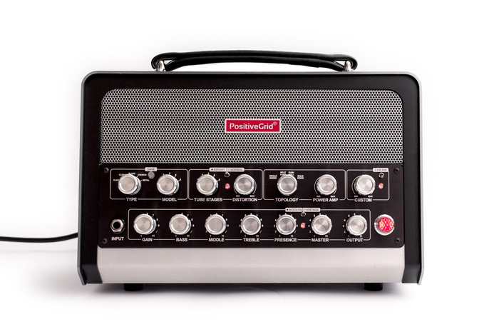 Positive Grid BIAS Head 600W Amp Match Amplifer Head with Cover BIAS-HEAD