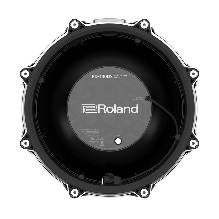 Roland PD-140DS Digital Snare Trigger Pad 14" Digital Snare Drum Pad With Multi-Sensor Head And Rim
