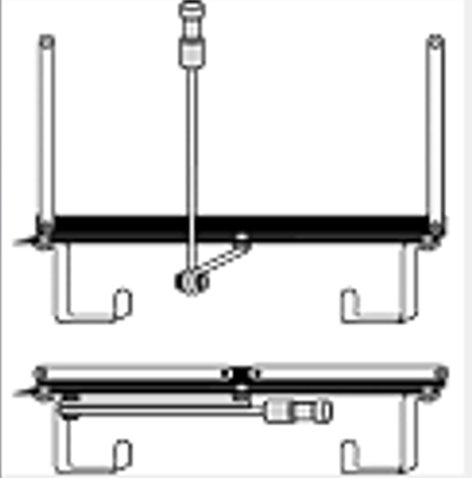 Lowel Light Mfg T1-32 Tota Mount for Windows, Doors, and Walls T1-32