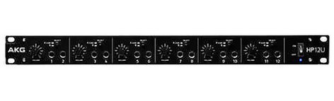 AKG HP12U 12-Channel Headphone Amplifier with USB HP12U