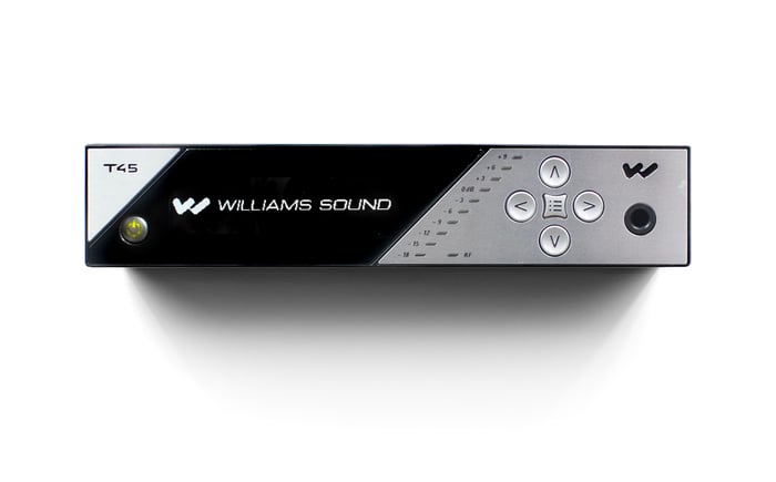 Williams Sound PPA-T45-NET-D Large-Area FM Base Transmitter with Network Control, and Dante Audio Input PPA-T45-NET-D