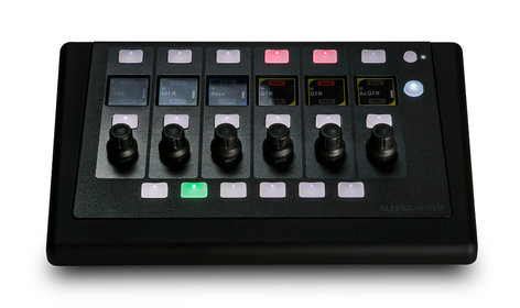 Allen & Heath IP6 6 Rotary Input and 6 Bank and 8 Soft Keys IP Based Remote Control IP-6