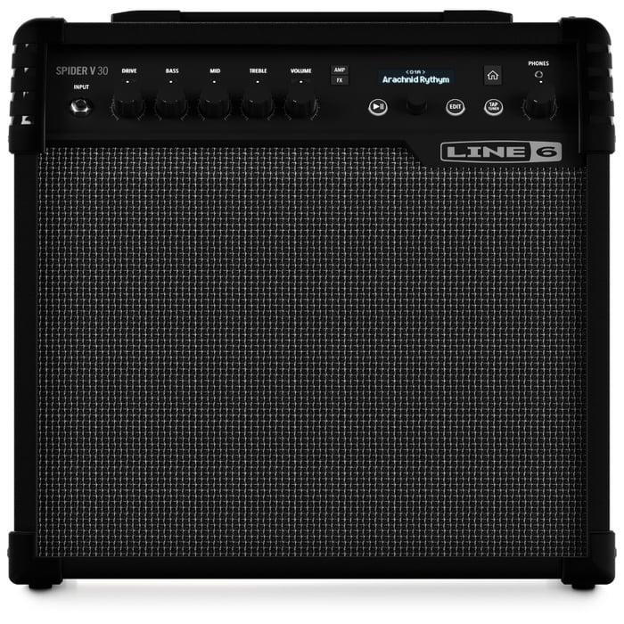 Line 6 Spider V 30 30W 1x8" Modeling Guitar Combo Amplifier With Effects