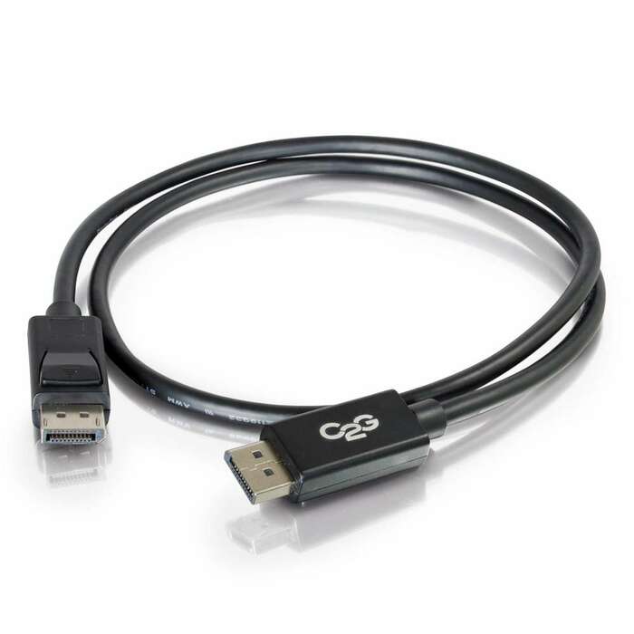 Cables To Go 54405 DisplayPort Cable With Latches 35 Ft M/M DisplayPort Cable, Black
