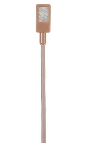 Countryman MEMWF05C-SL Lavalier Microphone for Wireless, Omnidirectional, Flat Frequency Response, Cocoa, TA4F Connector for all Shure with TA4F (Tiny QG) MEMWF05C-SL