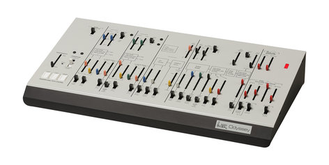 Korg ARP ODYSSEY Module Rev1 Duophonic Synthesizer - White ARPMODULE1