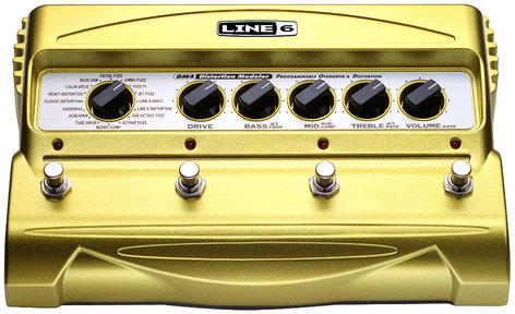 Line 6 DM4 Distortion Stomp Box Modeler DM4