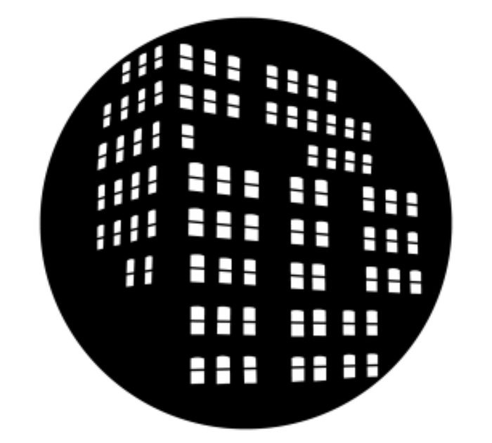 Apollo Design Technology ME-6054 Night Shift Steel Gobo ME-6054