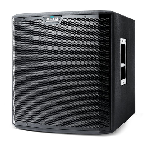 Alto Professional TS215S 15" Active Subwoofer, 1250-Watt