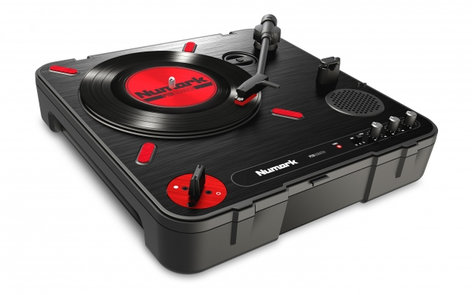Numark PT01 Scratch Portable Turntable with DJ Scratch Switch PT01-SCRATCH