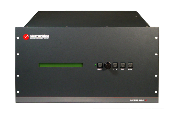 Sierra Video Systems Pro XL 1616V5S 16 x 16 Five-Channel 450MHz @ -3dB Wideband Video + Stereo Audio 6RU Routing Switcher 1616V5S-XL
