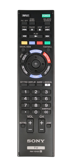 Sony 149276721 Remote Control For KDL48W600B